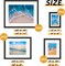 7 Pack Picture Frames Collage Wall Decor, Gallery Wall Frame Set for Wall Mounting or Tabletop Display, Multi Sizes Including 16x20-1, 11x14-2, 8x10-2,5x7-2 Family Photo Frames,Made of Solid Wood,Black